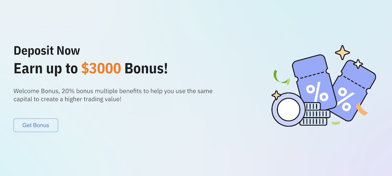 TOP1 Markets - 20% Deposit Bonus